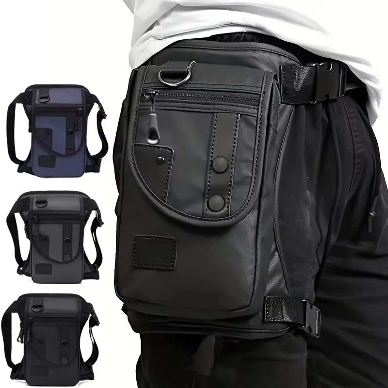 Motorcycle Gear Backpack - Escalada saco de perna dos homens