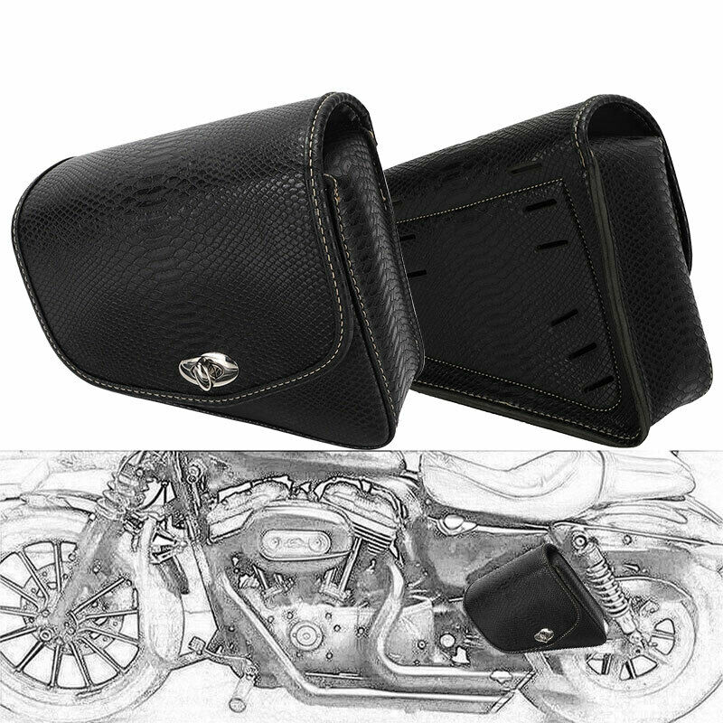 Motorcycle Gear Backpack - Bolsa de selim lateral para bagagem