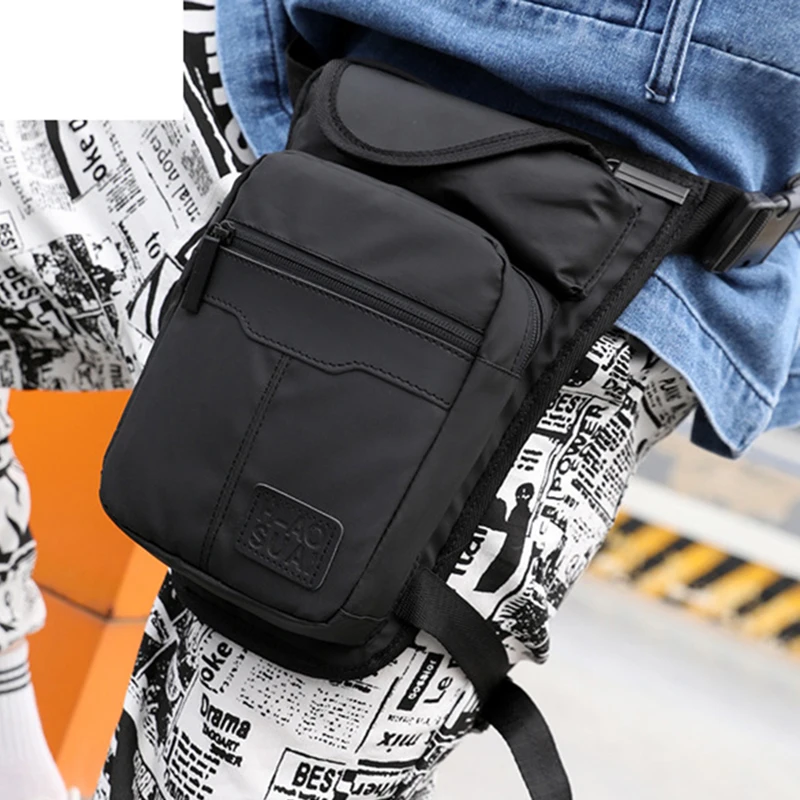 Motorcycle Gear Backpack - Alta qualidade náilon homens gota perna