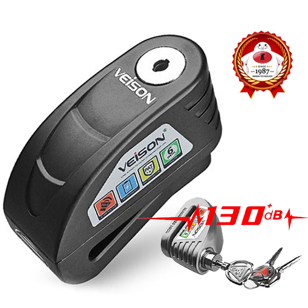 Disc Lock Brake - Bloqueio de alarme da motocicleta bloqueio