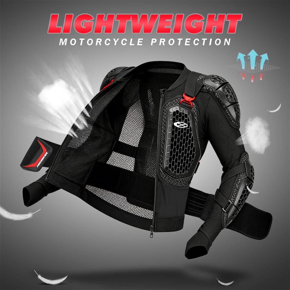 Motorcycle Gear For Men - Jaqueta de Motocicleta Respirável de Verão
