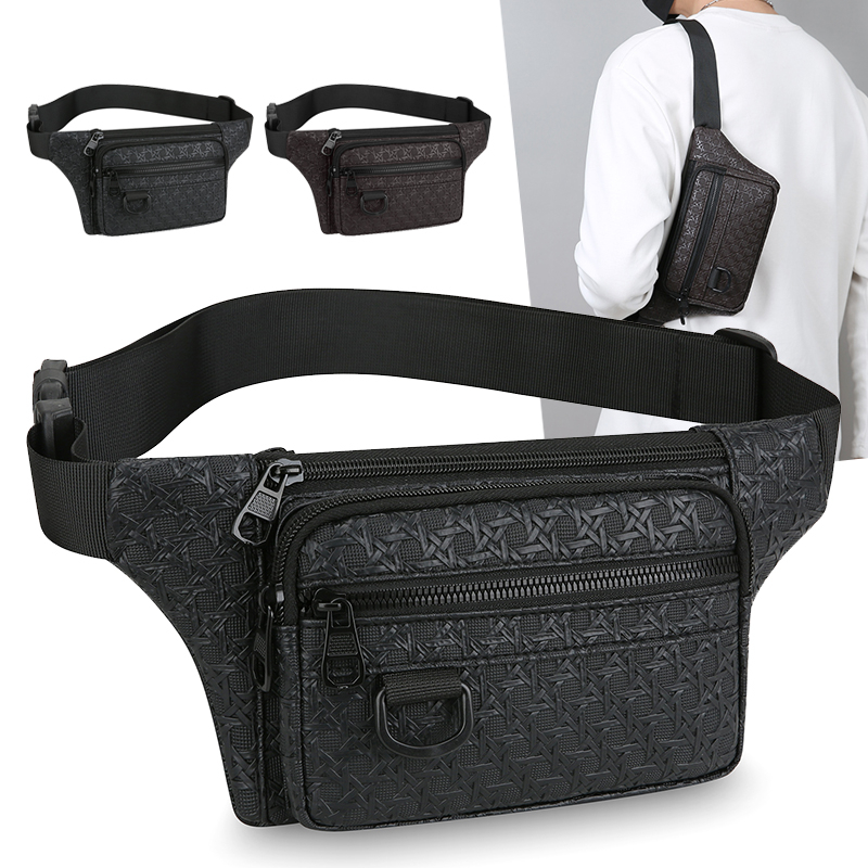Motorcycle Gear Backpack - Bolsa de Cintura Casual Masculina –