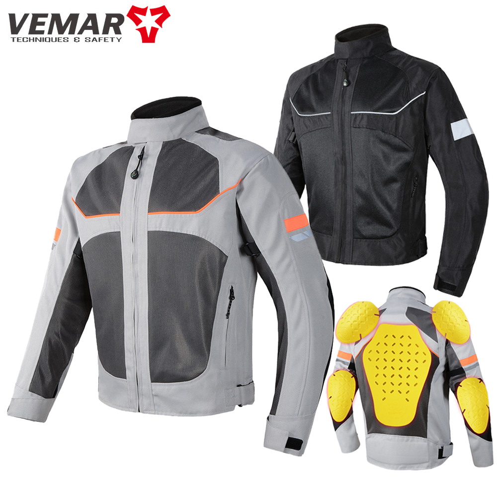 Gearx Motorcycle Jacket - Vemar verão dos homens jaqueta de