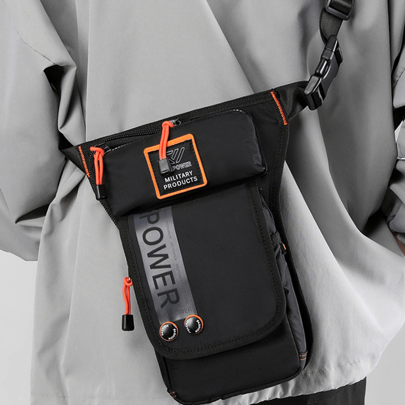 Homens perna gota saco fanny p - Motorcycle Gear Backpack avaliação e preço