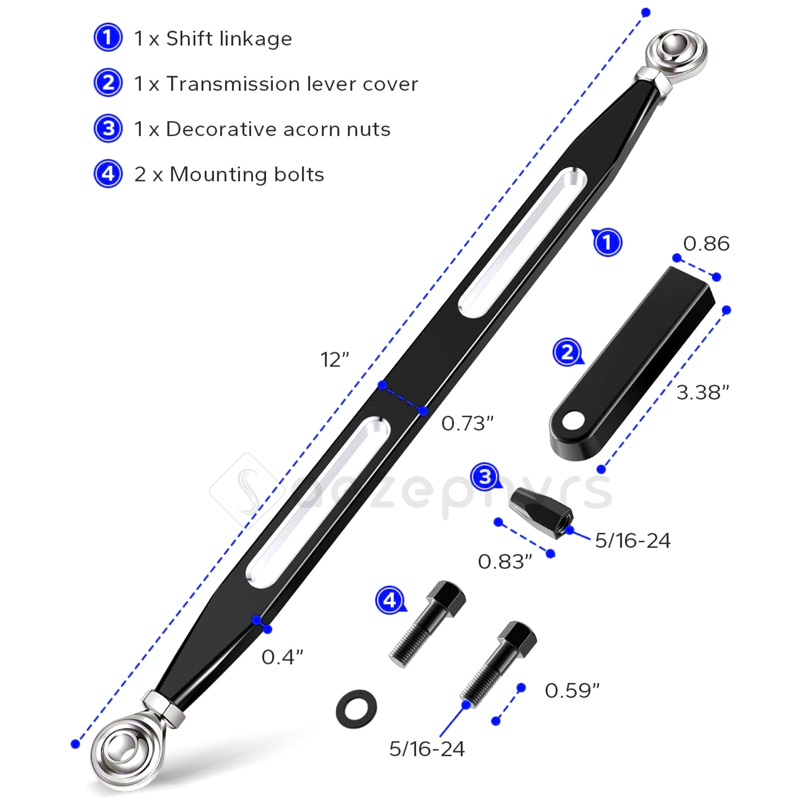 Alavanca de mudanças com artic - Motorcycle Gear Linkage Rod avaliação e preço