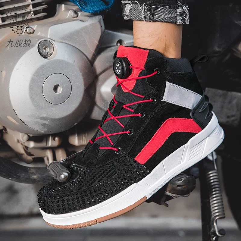 Botas masculinas para motocicl - Motorcycle Gear For Men avaliação e preço