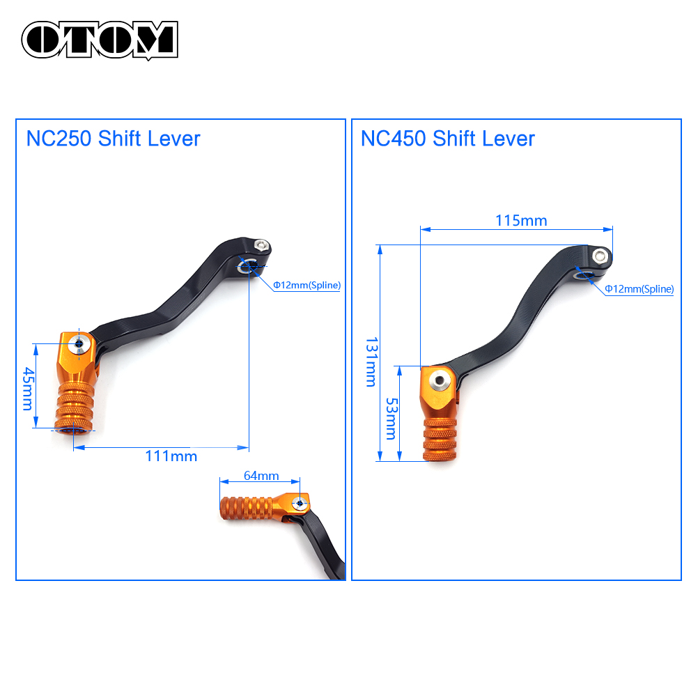 Otom dobrável alavanca de desl - Motorcycle Gear Lever Extender avaliação e preço