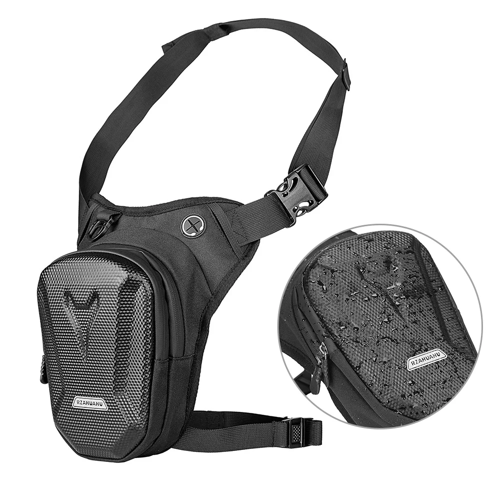 Moto gota cintura perna saco e - Motorcycle Gear Backpack avaliação e preço
