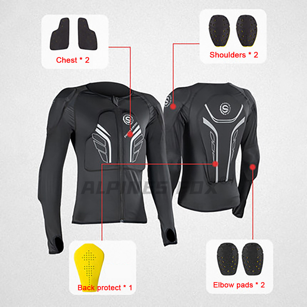 Motocicleta armadura macia ver - Gearx Motorcycle Jacket avaliação e preço