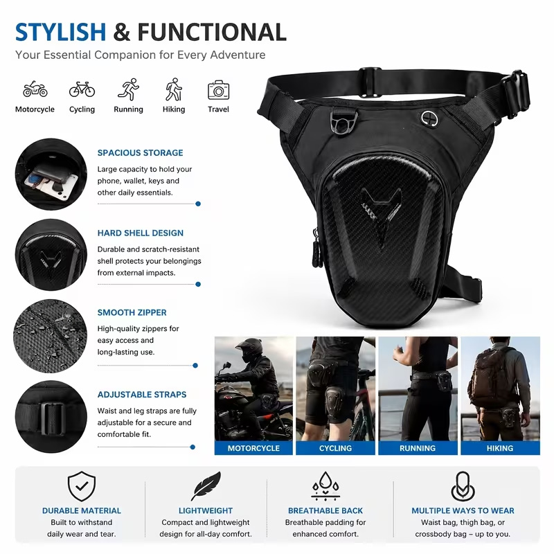Bolsa de Perna para Moto Imper - Motorcycle Gear Companies avaliação e preço