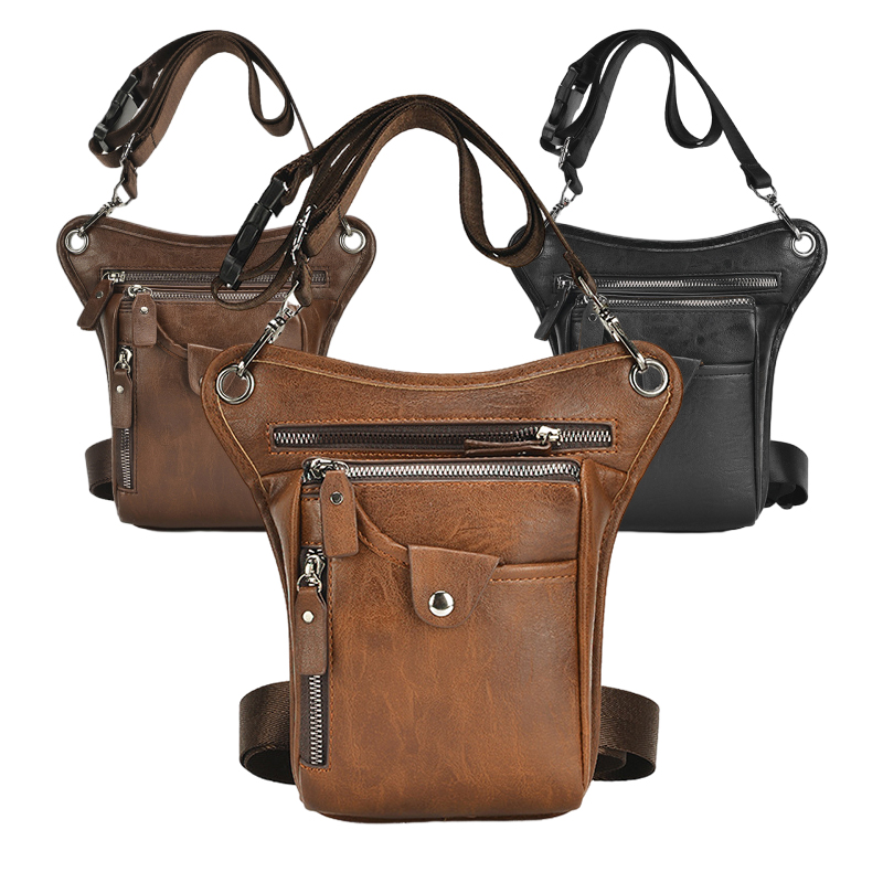 Vintage couro do plutônio paco - Motorcycle Gear Backpack avaliação e preço