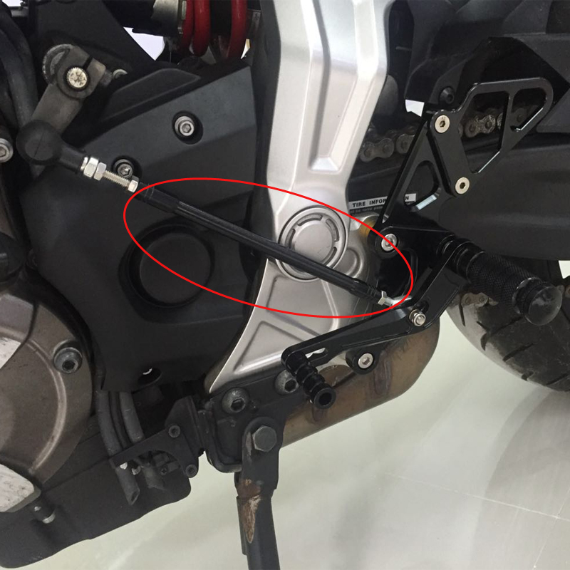 Pedaleira Traseira de Moto Pre - Motorcycle Gear Linkage Rod avaliação e preço